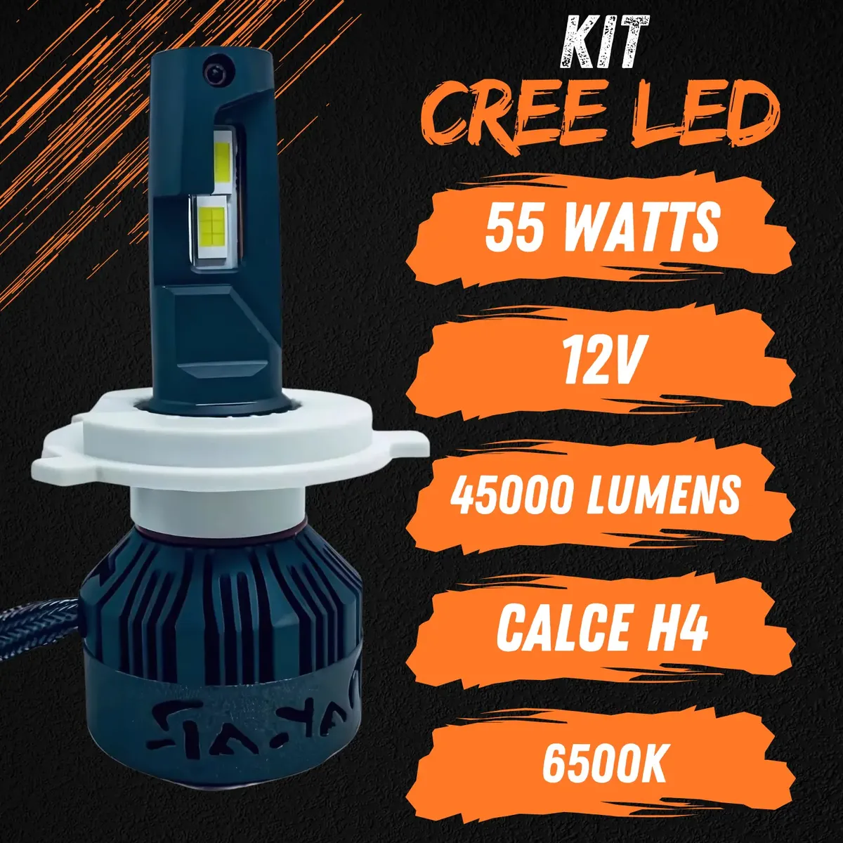 Kit LED H7 30W 6000K
